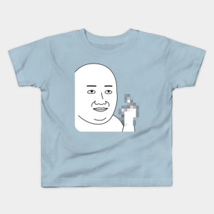 Todays Meme Prequel - Moh Gives The Finger Kids T-Shirt